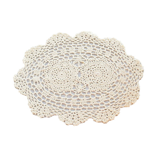 Εκκαθάριση κάτω των 5$, Σουπλά Phantom Lace Doilies Χειροποίητα Πλεκτά Σουπλά Βαμβακερά