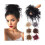 Chignon décoiffé, postiche, chouchou élastique en cheveux synthétiques, extension de queue de cheval 1
