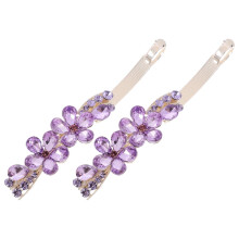 Accesorios para el cabello con cristales y diamantes de imitación para novias (2 unidades)