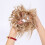 Chignon décoiffé, postiche, chouchou élastique en cheveux synthétiques, extension de queue de cheval 3