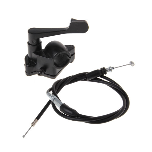 7/8" 22mm ATV Throttle Lever Thumb Control Assembly with Accelerator Cable Motorcycle Modification Tools 1