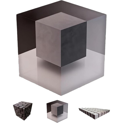 Τέχνη Τοίχου Impossible Corners – Αυτοκόλλητο 3D Γεωμετρικής Ψευδαίσθησης, Ταπετσαρία