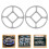 Gas Stove Rack Set, Multi-Functional and, 2 Pieces for Kitchen Use 1
