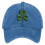 Casquette de baseball de la Saint-Patrick, trèfle brodé, ajustable (bleue) 1