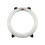 Plush Steering Wheel Cover White 1 Piece 4