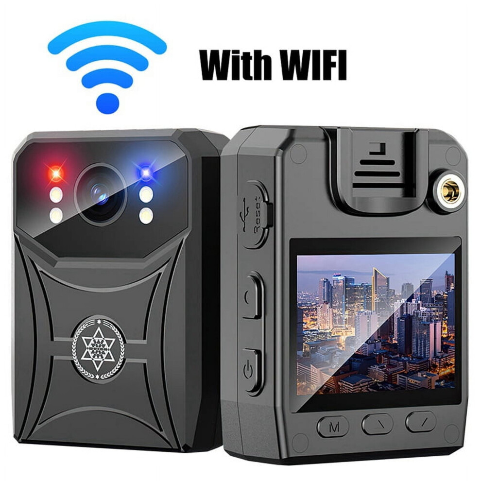 4K Mini Police Camera Digital Video Recorder Camcorder Camera Ir Night Vision Body Camera Sports Back Clip With Wifi 9496895114648