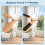 10er-Packung Luftfilter für Deckenventilatorflügel mit Aktivkohle 5