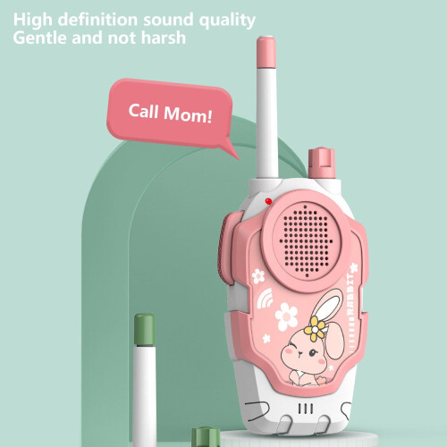 Παιδικά Walkie Talkie, Συσκευασία 2 Ασύρματων, Εμβέλεια 200 μέτρων, Ελαφρύ Πλαστικό ABS, 2