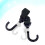 universal multi-function stroller hooks Stroller Hooks Resin Black For Parents 2pcs 1