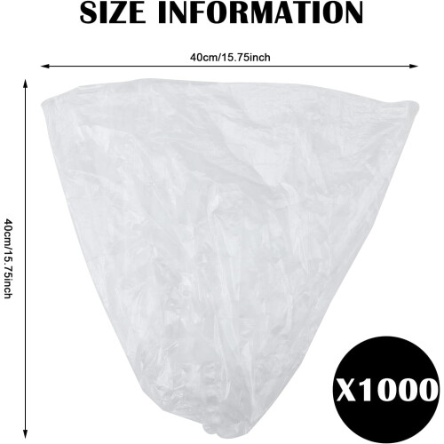 YANTONG1000 τεμάχια/10 ρολά σερβιετών, 15,75"x15,75", σακούλες απόρριψης γυναικείας υγιεινής 1
