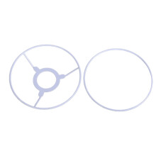 Abat-jour, cadre, lustre, anneaux de fixation, anneaux métalliques, fil de fer, abat-jour, cadre facile à installer