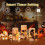 τεμάχια λαμπτήρες κεριών χωρίς φλόγα για το Halloween με χρονοδιακόπτη που 6