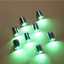 8 luci LED, mini luci LED a batteria, 7 colori tra cui scegliere, adatte per case delle bambole, piccole luci decorative, luci in miniatura fai da te