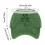 Casquette de baseball de la Saint-Patrick, trèfle brodé, ajustable (bleue) 4