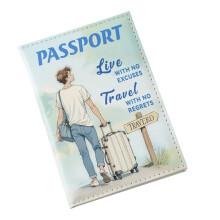 Passport Cover PU Leather Passport Holder Waterproof Credit Card Boarding Pass Wallet Accessories for Study Abroad Traveling Couples awesome