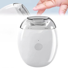 Polisseuse à ongles silencieuse 360 avec coupe-ongles électrique 3 en 1