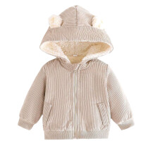 Kids Winter Coat Jacket Cute Bear Ear with Hoods for Kids Baby Girls Warm Outerwear Baby Girl Winter Clothes 12-18 Months