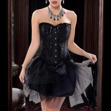 Corset Tops for Women Corset Top Bustier Renaissance Lace up Lingerie Vintage Bridal Lingerie Bodyshaper for Steampunk Halloween Costume valuable