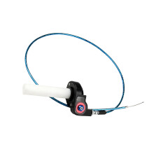 Quick Response Throttle Cable Systems Throttle Handle Grips 1/4 Turn Twist Throttles with 1200mm Cable