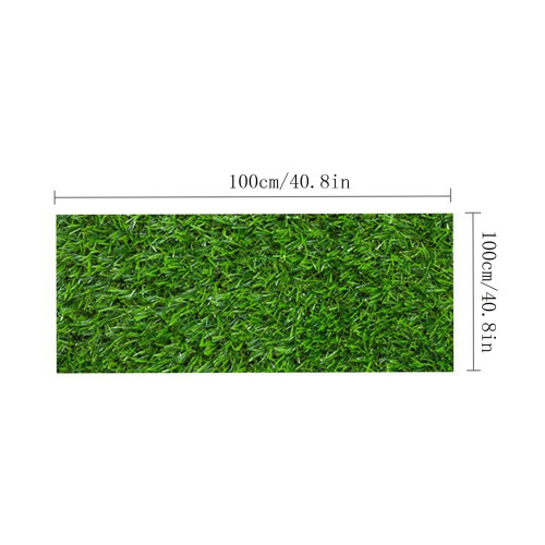 Ρολό τεχνητού χλοοτάπητα Premium, 3,3ft x 3,3ft, Ρεαλιστικό συνθετικό χαλάκι γκαζόν για 2