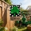 St. Patricks Day haveflag gnome kløver 30x43 cm 5