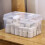 Plastic Storage Bin with Lid & Handle, Stackable, 7.68x4.13x4.33", Cute Organizer for Home/Office – 1 Pc 4