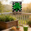 St. Patricks Day haveflag gnome kløver 30x43 cm 6