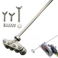 Pied Ă coulisse de positionnement pour scie circulaire avec acier inoxydable de 50 cm