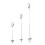 Support pour brochettes de nourriture pour oiseaux en acier inoxydable – 2