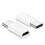 1 πακέτο προσαρμογέα φόρτισης δεδομένων USB-C Type-C σε Micro USB για συμβατότητα με 5