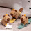 Capybara armbånd mandarin plysj tilbehør for barn 6