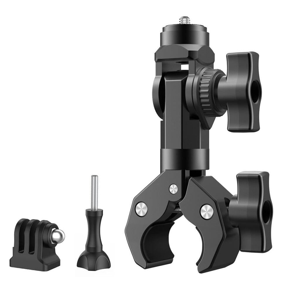Camera Mount Clamp Handlebar Secure Action Camera Mount Stainless Steel Hol V3u9 9450273923338