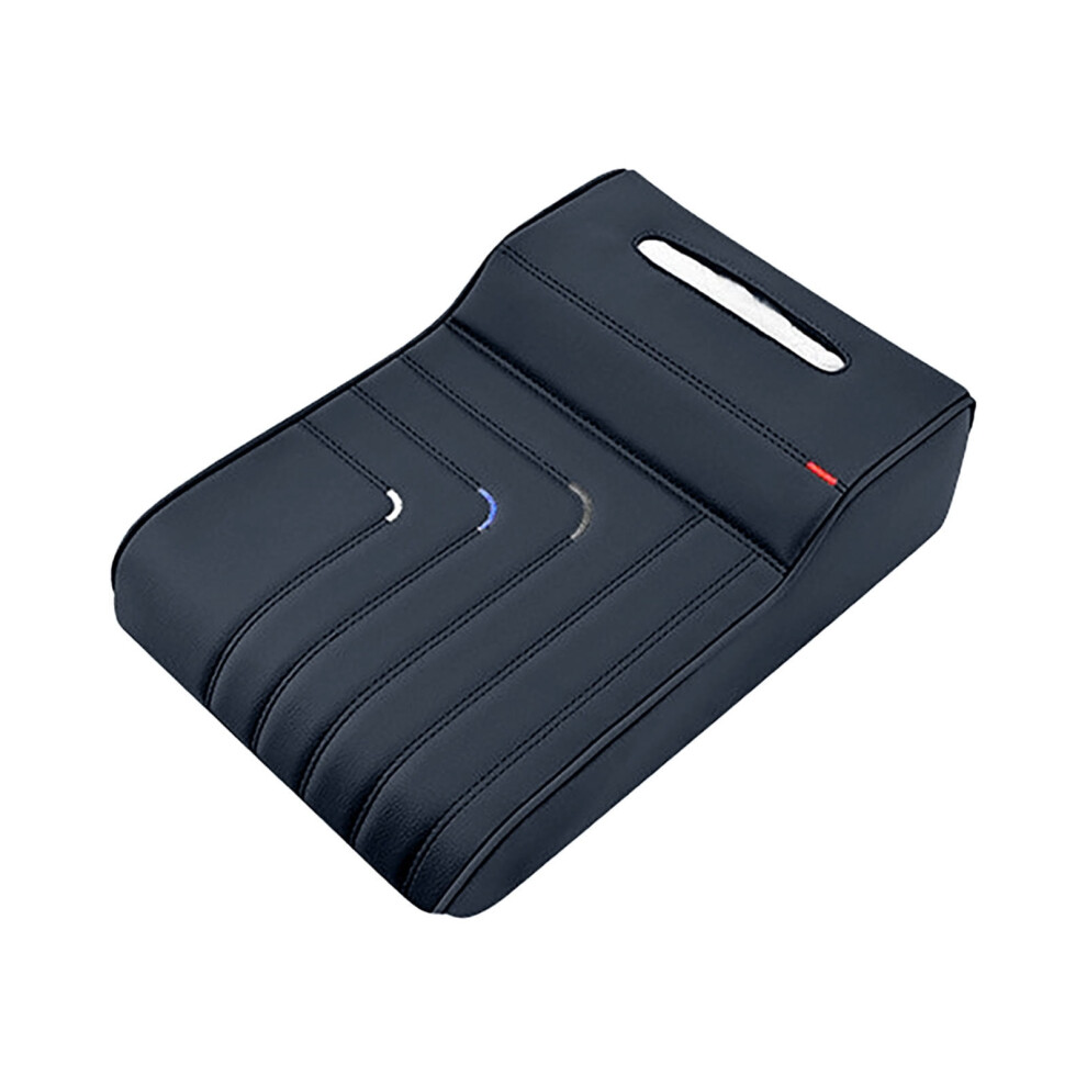 Armrest Organizer With Tissue Holder & Memory Foam Cushion Universal Central Console Extender & Thickener For Enhanced Comfort & Storage Solutions 9448990538102