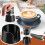Base antiderrapante para compactador de café para cafeteira expresso de 8,8 cm (3,46 polegadas) 1