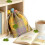 Pochette de rangement jaune de Pâques 16 x 14 cm 3