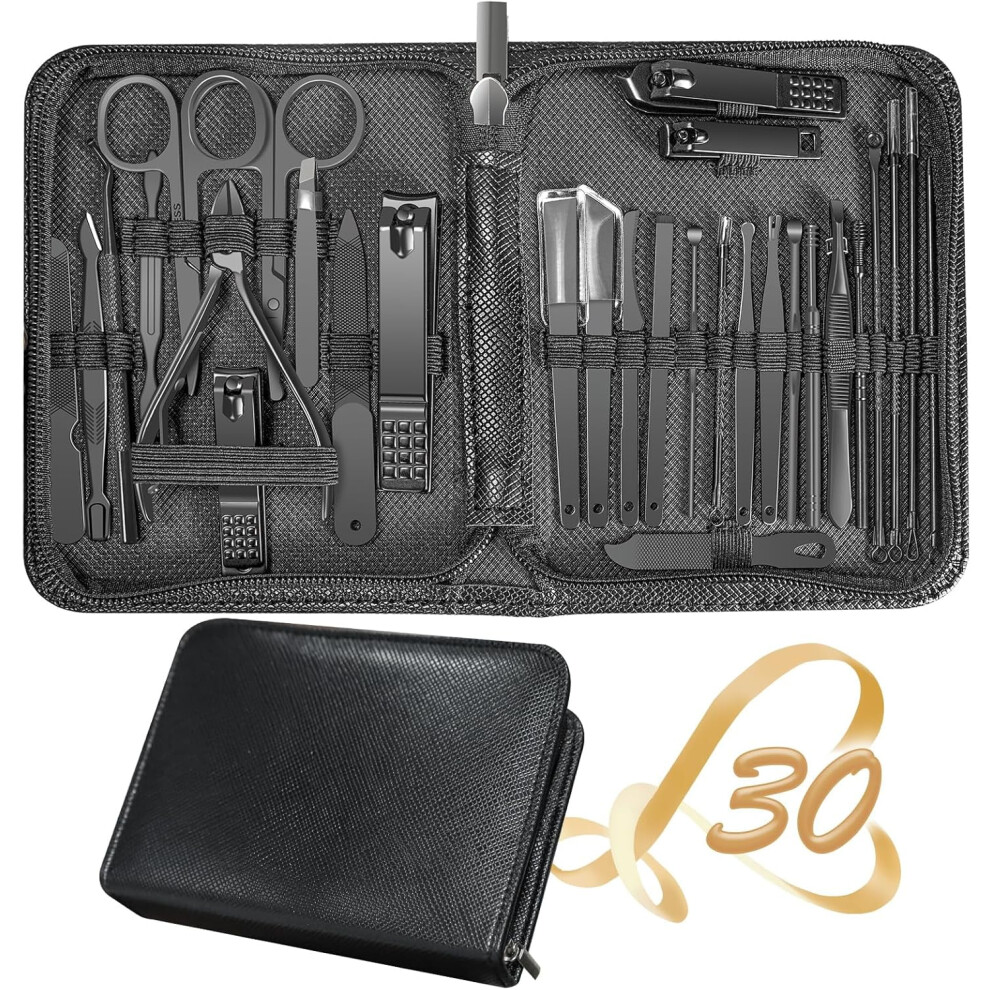Nail Clipper Set Fingernail Toenail 30-Piece