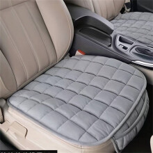 Coussins de siège auto – Doux, antidérapants avec pochette de rangement, taille universelle (48 x 51 cm), compatibles avec la plupart des sièges