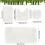 Ensemble de tapis de bain blancs moelleux en microfibre, 4 pièces 3