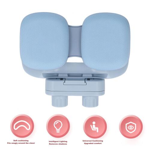 Cornice per postura di scrittura blu buffer doppio 500mAh