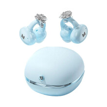 Hörlurar med clips och örhängen, ergonomiska öronproppar, öppna Bluetooth-sportshörlurar, små clips, A9V3Wireles