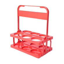 Porte-gobelets pliable avec poignée – Porte-gobelets réutilisable en plastique pour café, bière et autres boissons