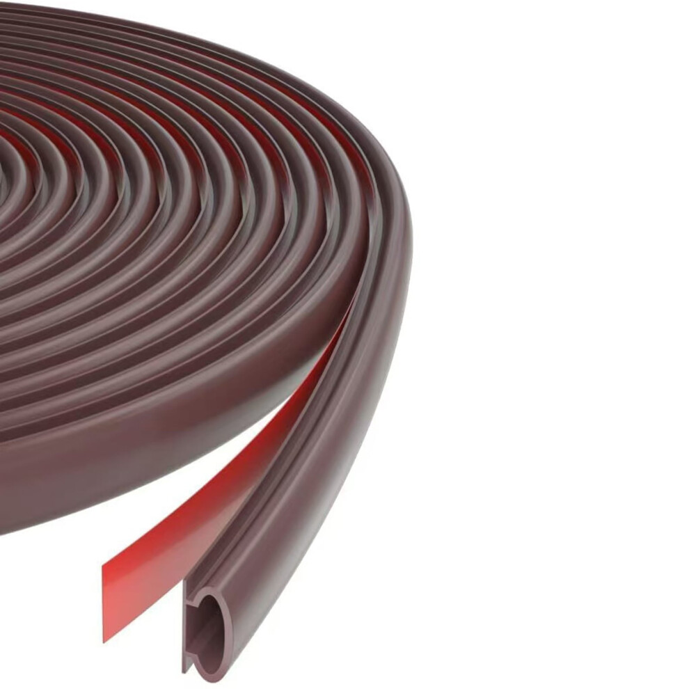 Waterproof Bendable Quarter Round Molding Peeling & Rubber Trim Flexible Trim Upgrades For Wall Corners & Stair Edges 9448990540617