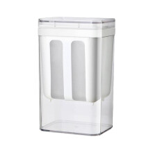 Colador de yogur griego, filtro de zumo de frutas, recipiente reutilizable para leche vegetal de 1800 ml con