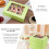 6 τεμάχια ανοιχτόχρωμα πράσινα κουτιά για cupcakes με παράθυρο, κατάλληλα για 4