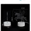 Νυχτερινό φως USB Unicorn3D, LED 7 χρωμάτων με οθόνη αφής και τηλεχειριστήριο, βάση με 5