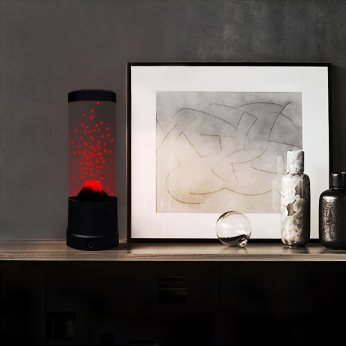 HIBIBUD Volcano Lava Lamp USB/Battery Night Light 1