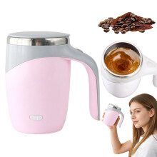 Mug électrique auto-mélangeur rose 3,54 x 5,3 pouces (1 pièce)