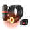Bike Security Lock with Light, 5-Digit Combo, Steel Cable 1.20m 3