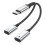 Διαχωριστής USB-C για φόρτιση και δεδομένα, Συμβατό με iPhone15, Galaxy S21, Pixel4, OnePlus — 2