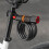 Bike Security Lock with Light, 5-Digit Combo, Steel Cable 1.20m 12